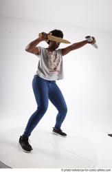 LAVERNE STANDING POSE WITH DAGGER